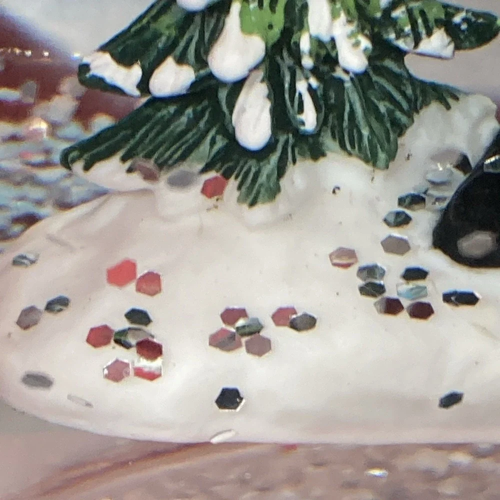 Santa Deer Dome Glitter Lantern  / Snow Globe 9